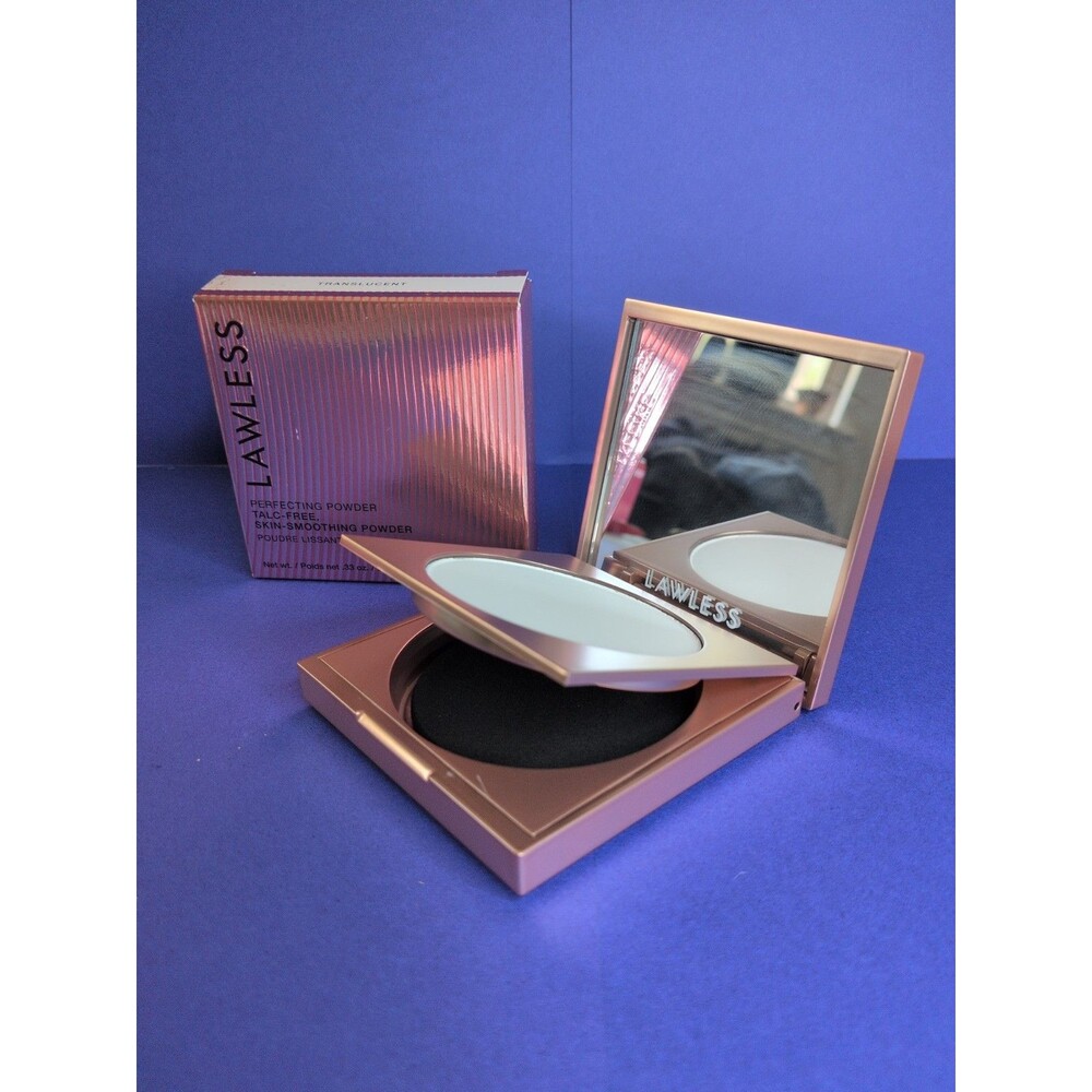 LAWLESS Perfecting Powder Pressed Face Powder Translucent Matte Talc-Free